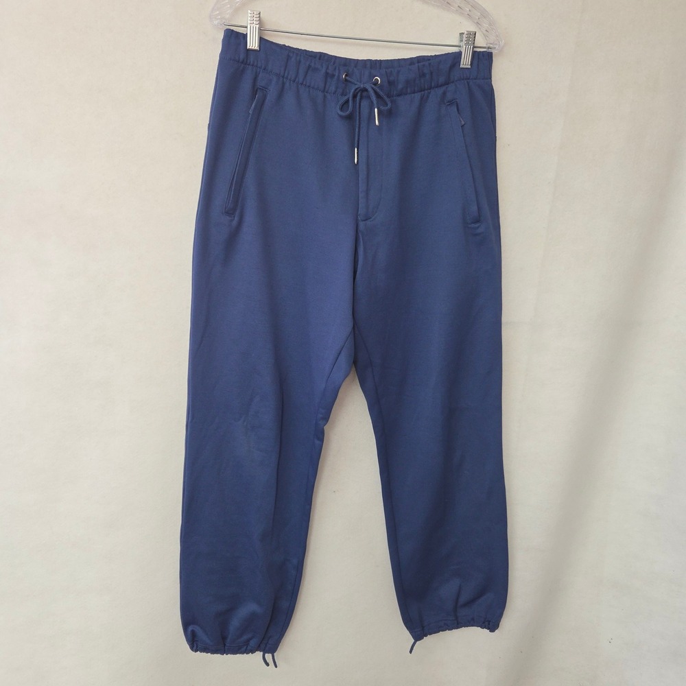 Y-3 Adidas Yohji Yamamoto Blue Jogger Sweatpants Mens Small O54543 Active Sporty